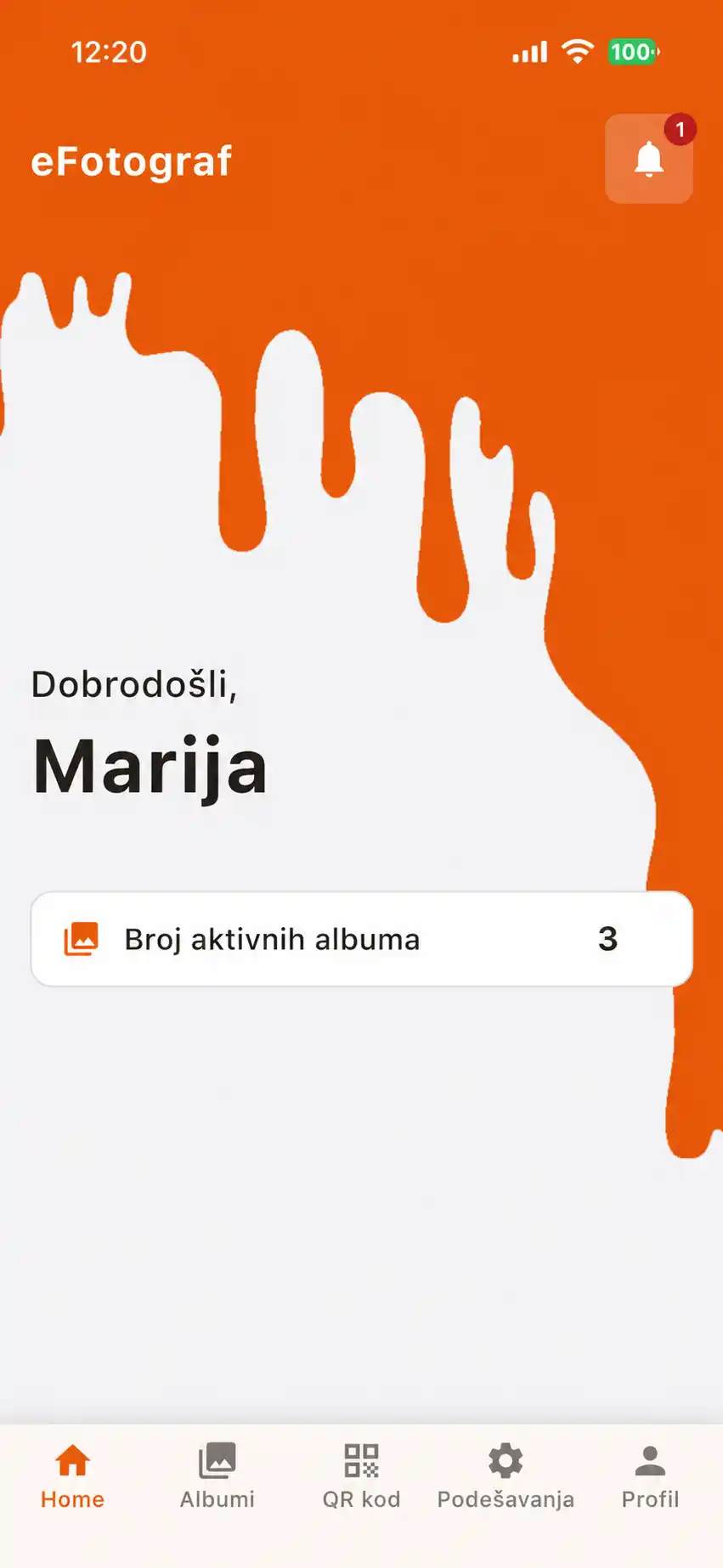 eFotograf mobilna aplikacija - galerija fotografija